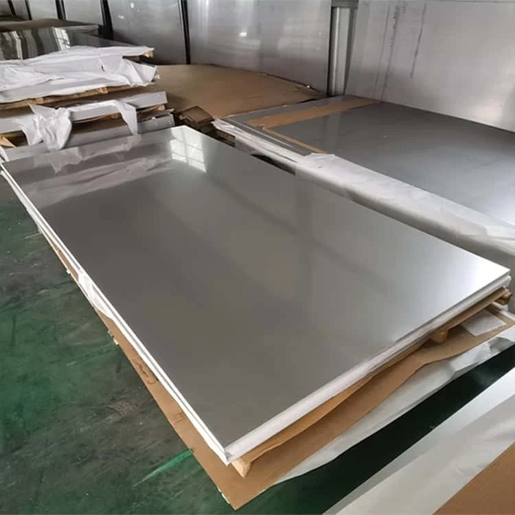 Metal sheets prepared in a warehouse