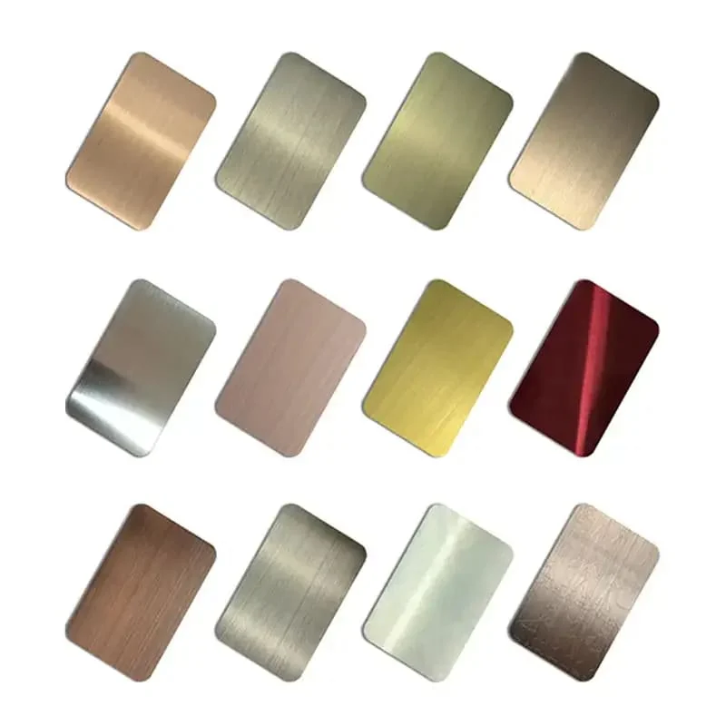 No.4 / Hairline Brushed Stainless Steel Sheets