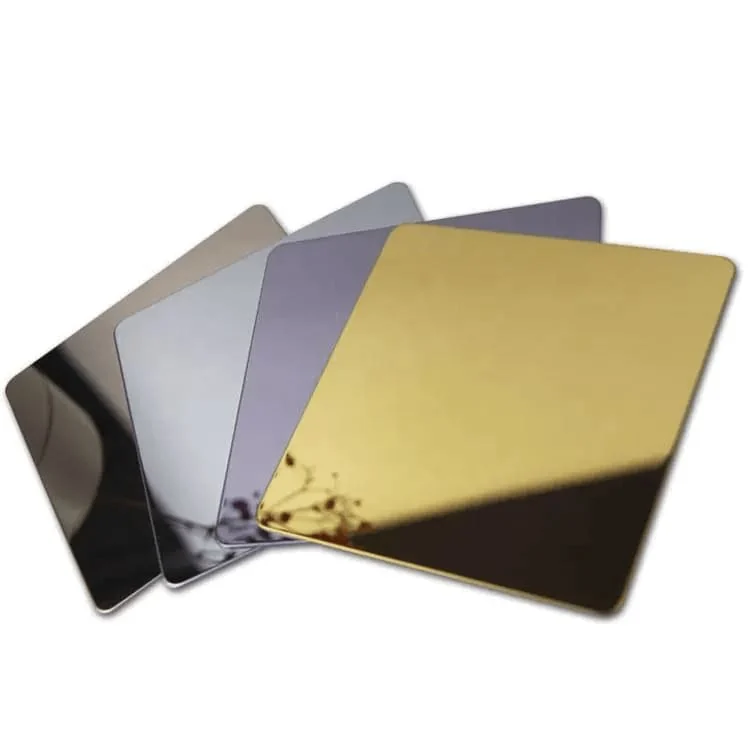 Super 8K Mirror Polished Stainless Steel Sheets