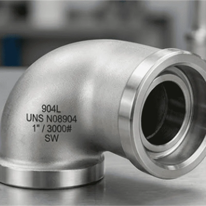 904L (UNS N08904) Super Austenitic Stainless Steel Socket Weld Elbow