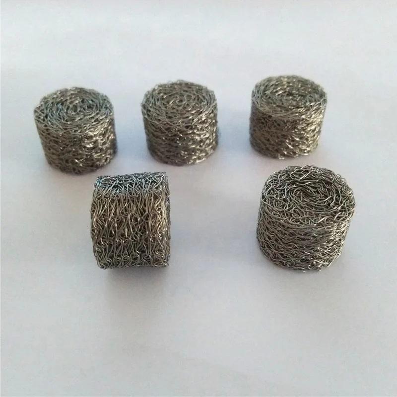 Stainless Steel Compressed Knitted Wire Mesh